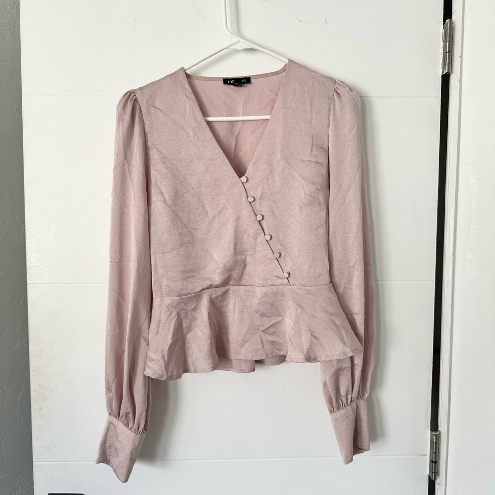 Pink blouse